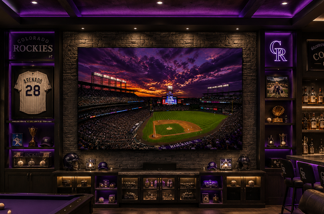 Coors Field Sunset