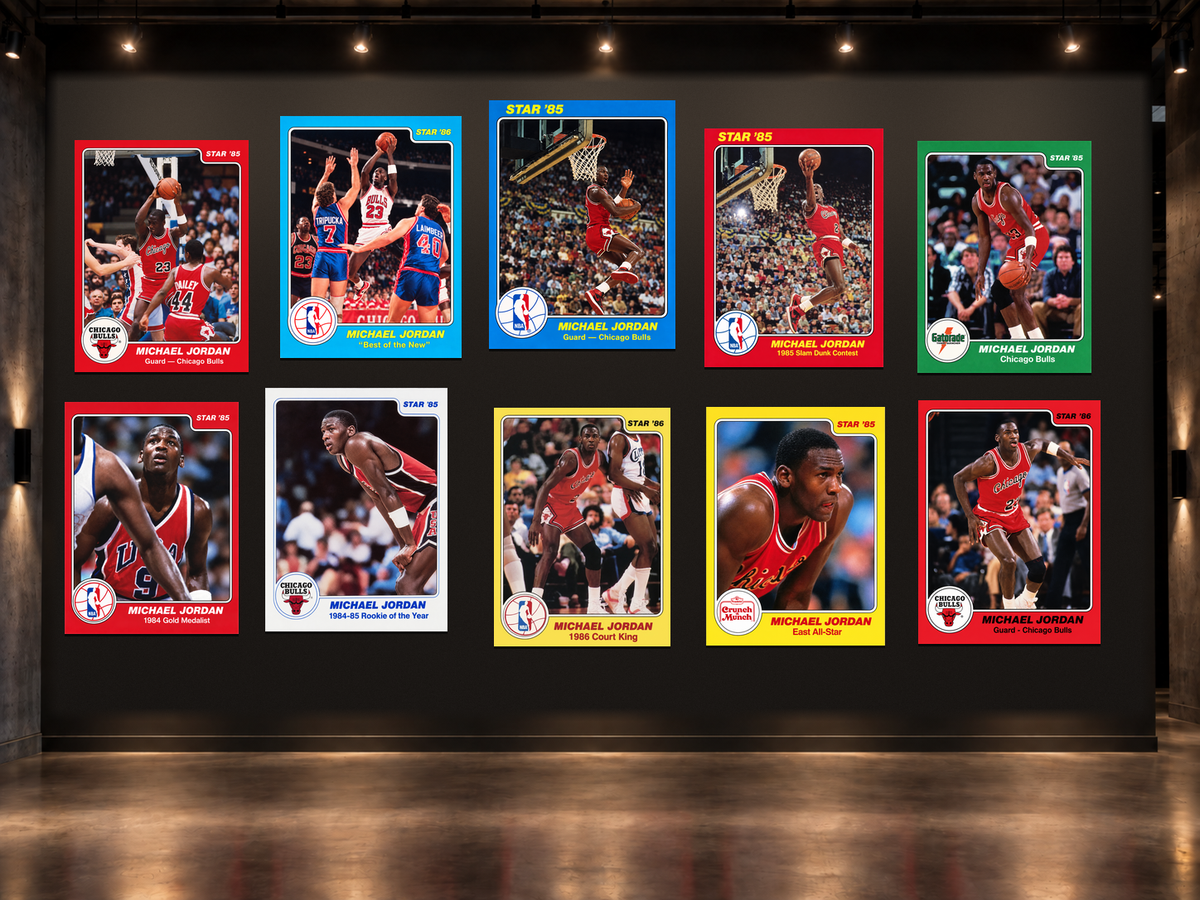 Jordan '85 Star 10pc Rookie Set