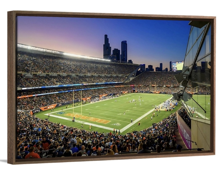 Soldier Field at Dusk