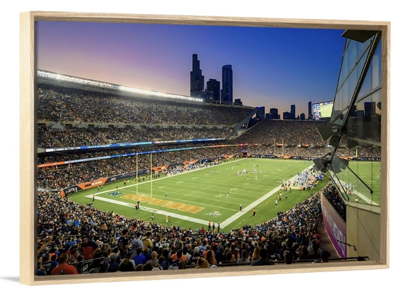 Soldier Field at Dusk