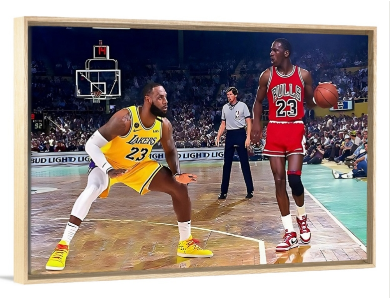 MJ vs Bron