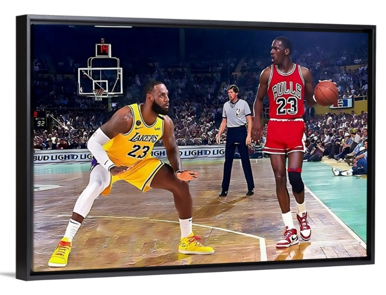 MJ vs Bron
