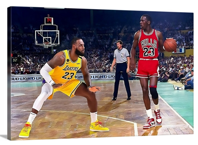 MJ vs Bron